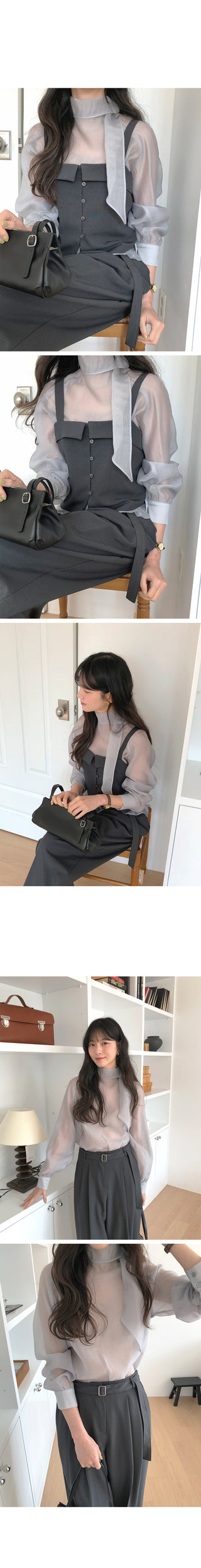 Belted slacks