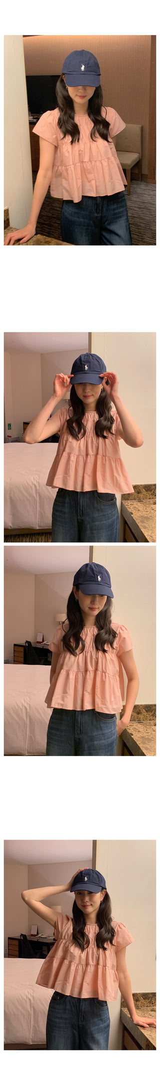(Reels is receiving a flood of inquiries!) Coco Shirring Blouse in 2 colors!