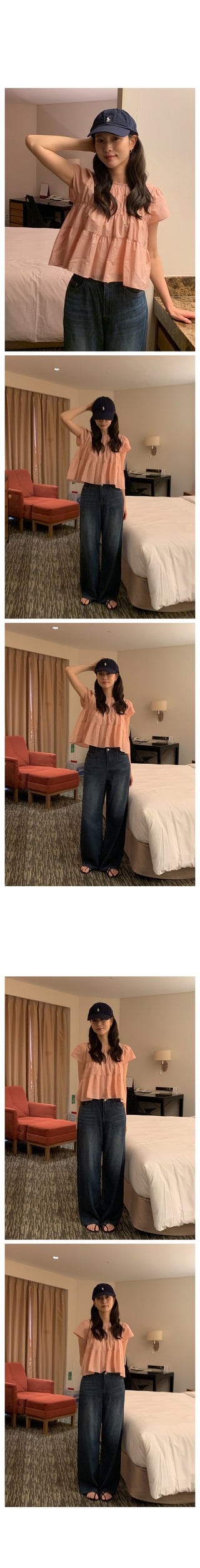 (Reels is receiving a flood of inquiries!) Coco Shirring Blouse in 2 colors!