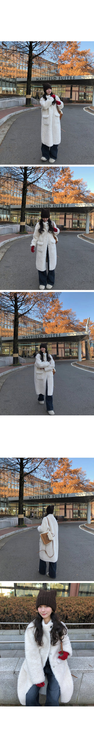 Fur Long Shearling Coat