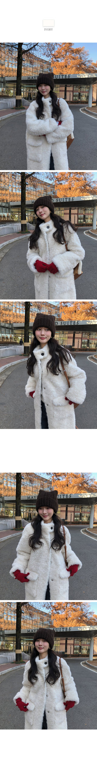 Fur Long Shearling Coat