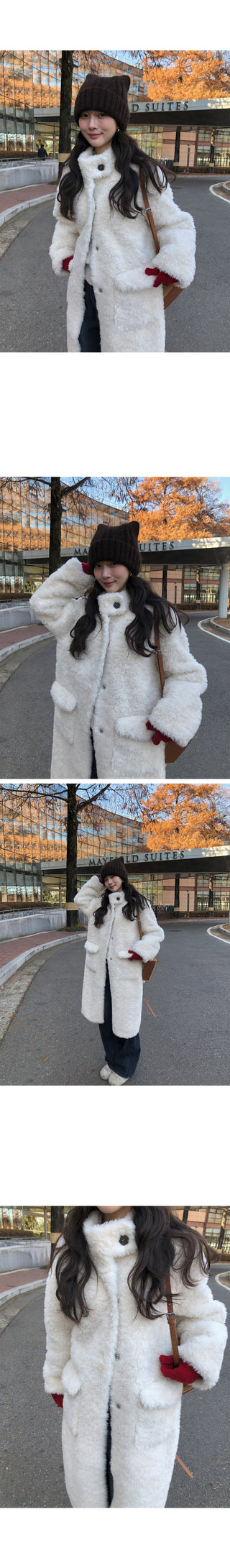 Fur Long Shearling Coat