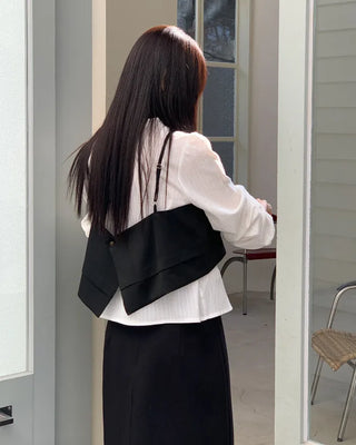Layered bustier