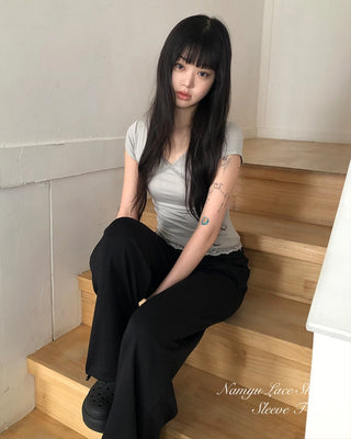 Lace T-shirt