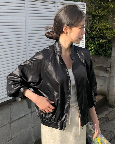 Nylon blouson/MA-1