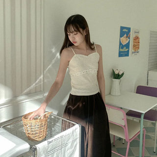 Modal lace sleeveless