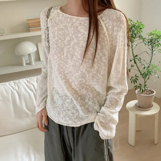 Natural Raglan Knit