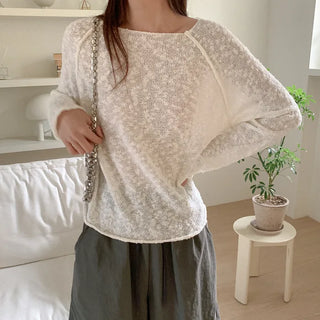 Natural Raglan Knit