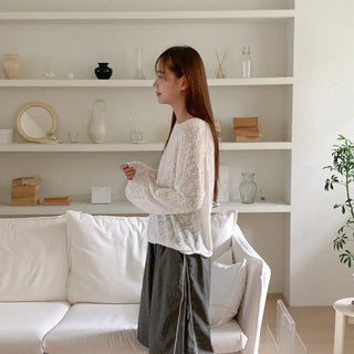 Natural Raglan Knit