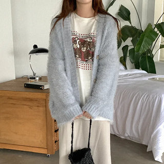 Pine Needle Texture Overcardigan