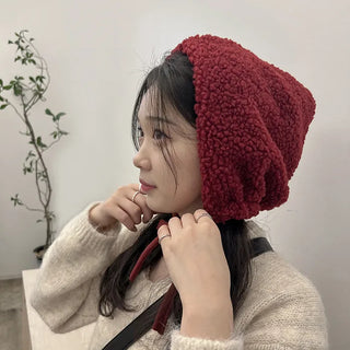 Fleece-lined balaclava/earmuffs
