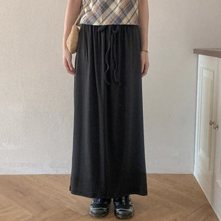 Modal elastic long skirt