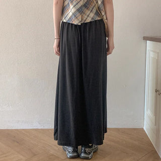 Modal elastic long skirt