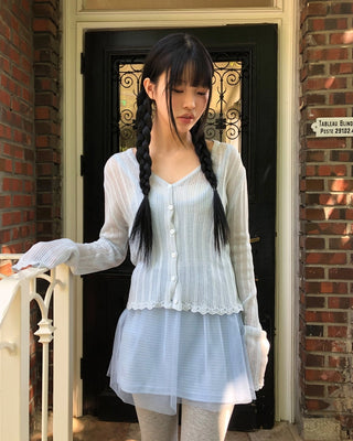 Wave Rib Cardigan
