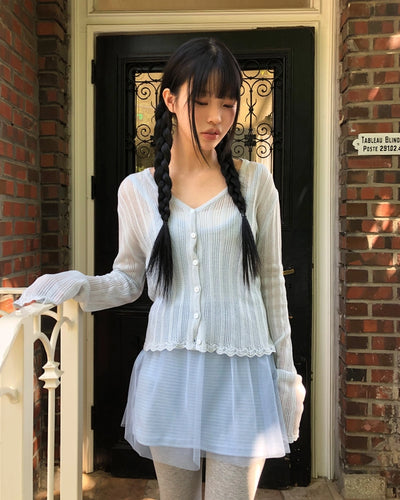 Wave Rib Cardigan