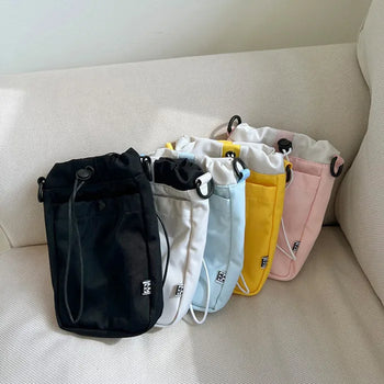 String Nylon Waterproof Mini Crossbody Bag (5 colors)