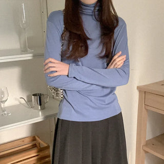 Colored turtleneck