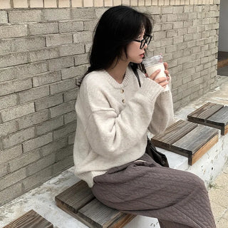 Quilted high-waisted pants