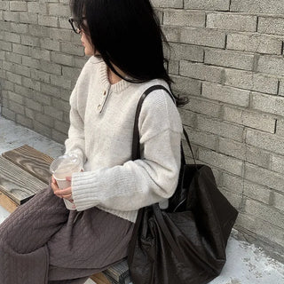 Quilted high-waisted pants