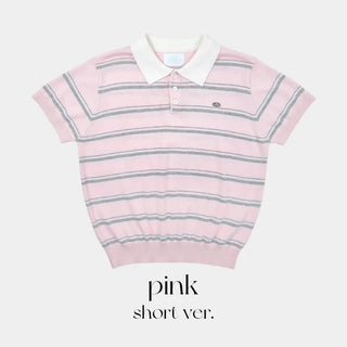 Striped knit_short/long version