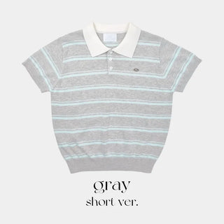 Striped knit_short/long version
