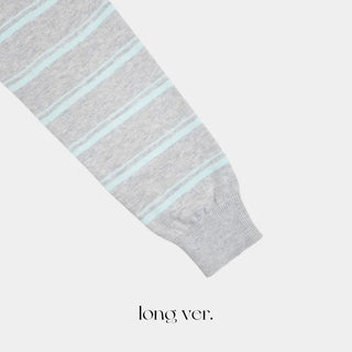 Striped knit_short/long version