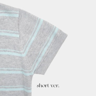 Striped knit_short/long version