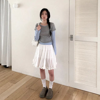 Basic short-sleeved T-shirt
