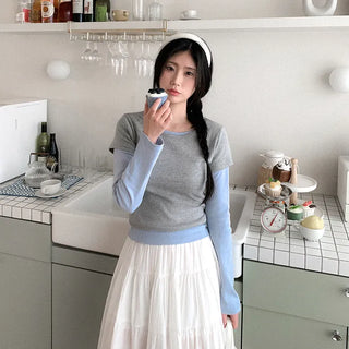 Basic short-sleeved T-shirt