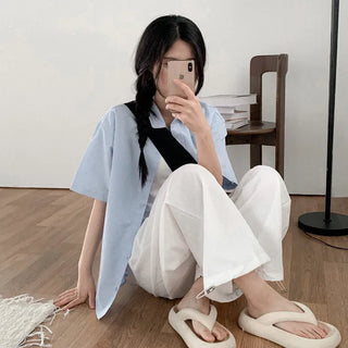 Oversized basic shirt