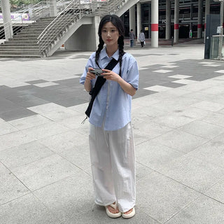 Oversized basic shirt