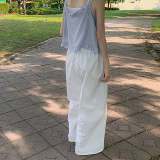 [4 colors] Nylon Basara Training Wide Jogger Pants (Summer Pants)