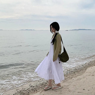 [4 colors] Sun protection sheer lightweight V-neck summer cardigan