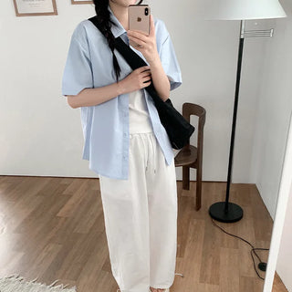 Oversized basic shirt