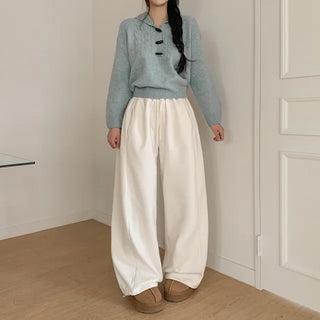 Hooded wool cable knit sweater