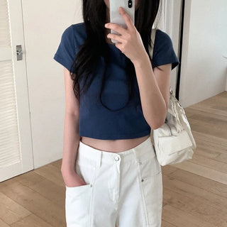 Basic short-sleeved T-shirt