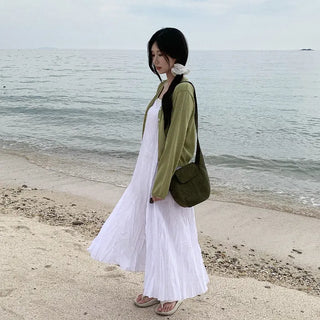 [4 colors] Sun protection sheer lightweight V-neck summer cardigan