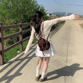 [4 colors] Tiered Skirt Mini Skirt