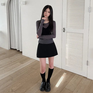 Layered inner sleeveless top