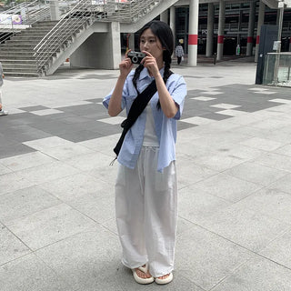 Oversized basic shirt