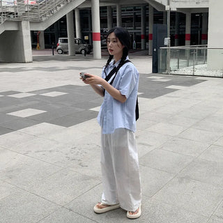 Oversized basic shirt