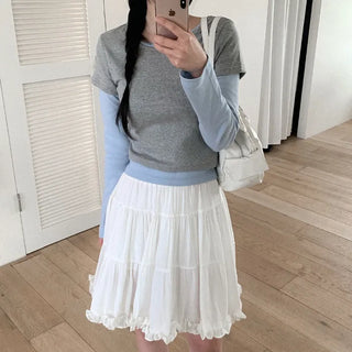 Basic short-sleeved T-shirt