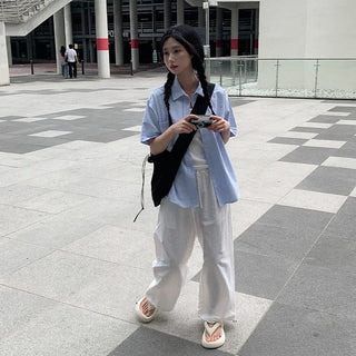 Oversized basic shirt