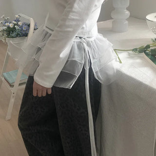 Tiered layered skirt
