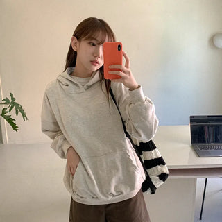 Lettering Stitch Hooded Parka