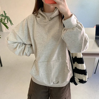 Lettering Stitch Hooded Parka