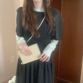 Tencel sheer long-sleeved T-shirt