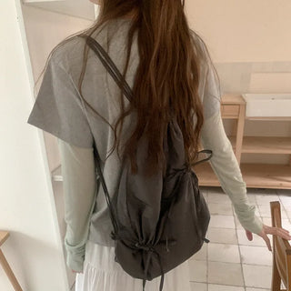 Tencel sheer long-sleeved T-shirt