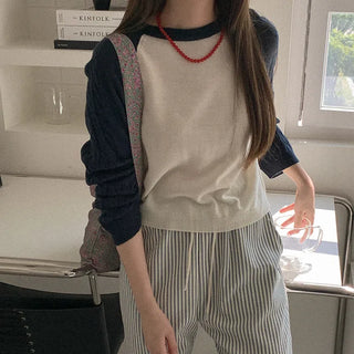 Basic raglan knit