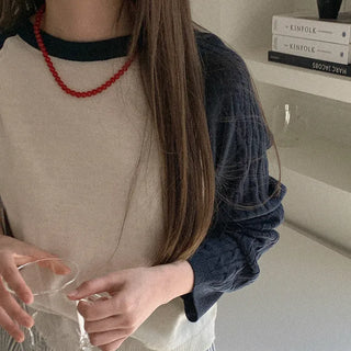 Basic raglan knit